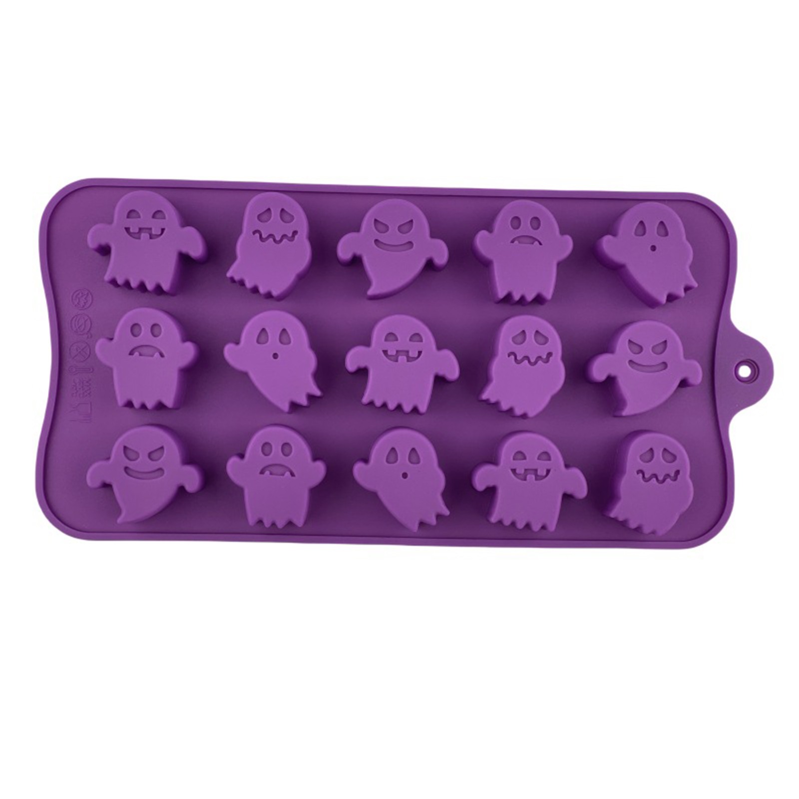 Silicone Mold Tray - Halloween siliconen mal, trendy pompoen- en