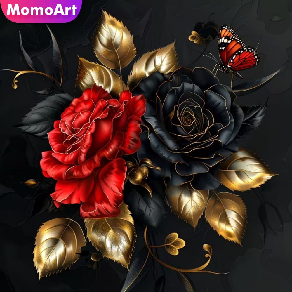 Resin Craft For Beginners - Momoart 5D DIY Diamond Mozaïek Bloem