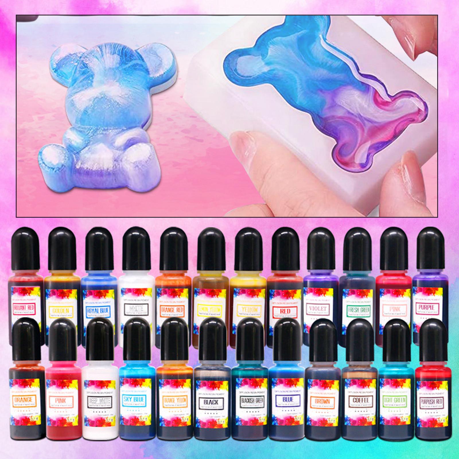 24 stuks alcoholinkt epoxyhars - Resin Dye Alcohol recensie en prijs