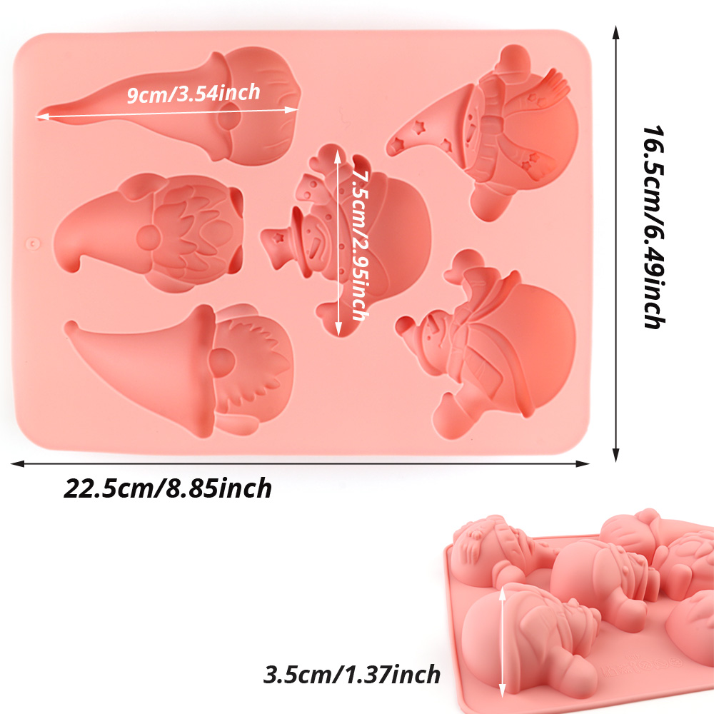 6-delige siliconen bakvorm voo - Resin Craft Ideas recensie en prijs