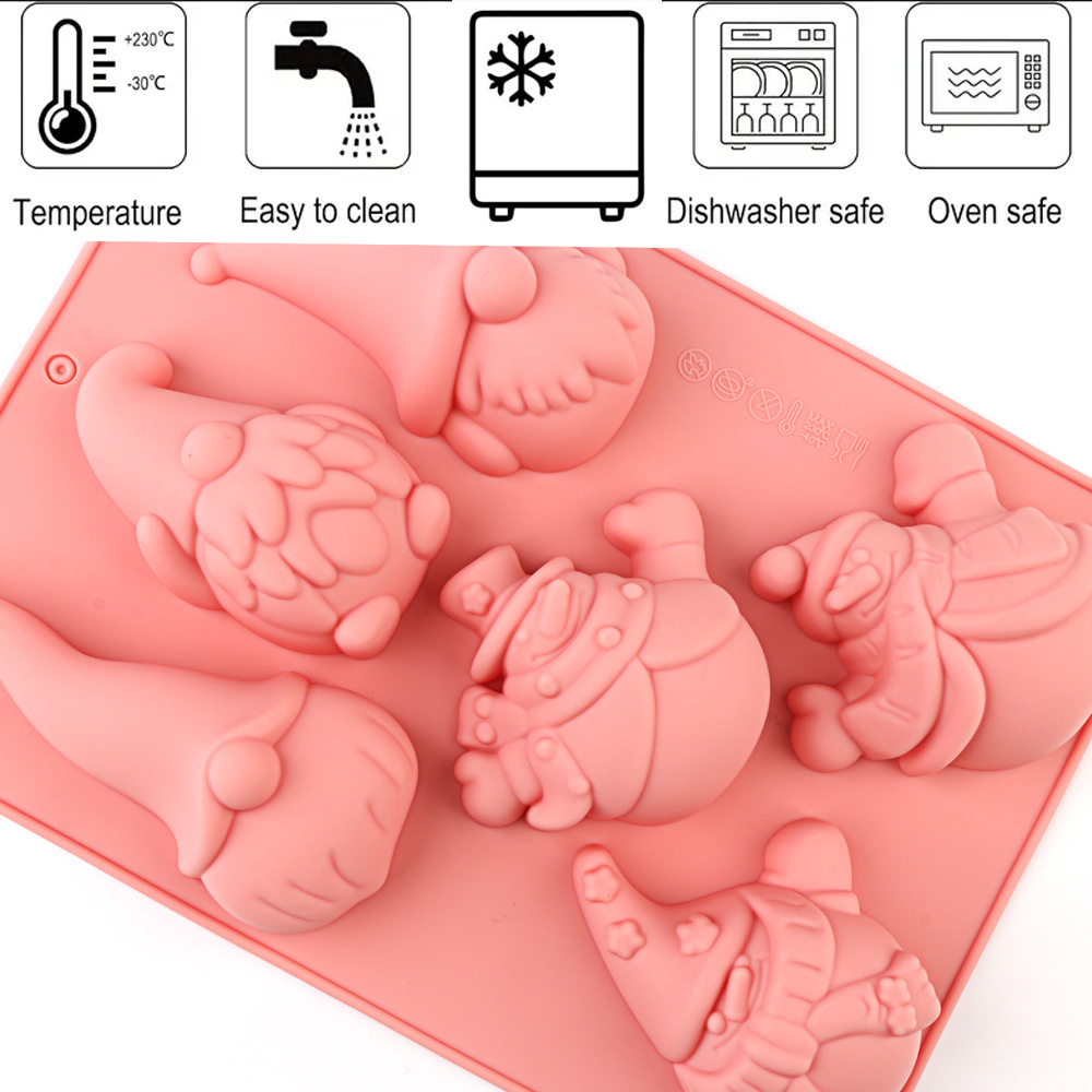 6-delige siliconen bakvorm voo - Resin Craft Ideas recensie en prijs