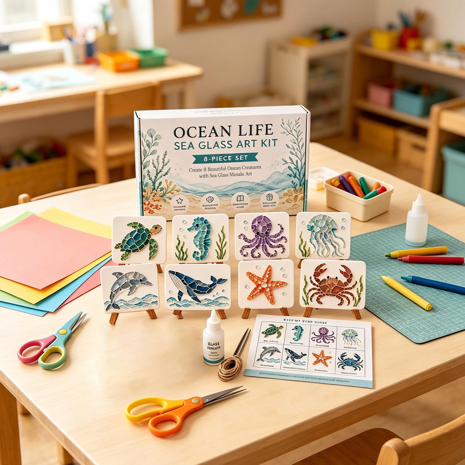 Gekruimeld Glas Kunstset Handg - Resin Craft For Beginners recensie en prijs