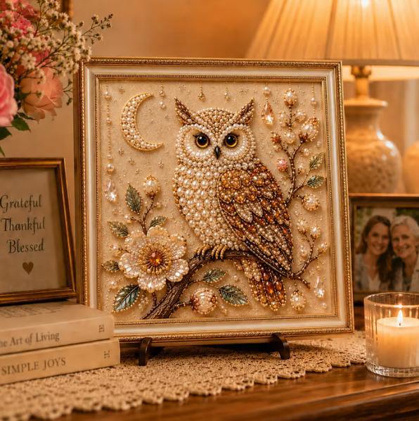 Uil Diamant Parel Kunst DIY Sc - Resin Craft For Beginners recensie en prijs