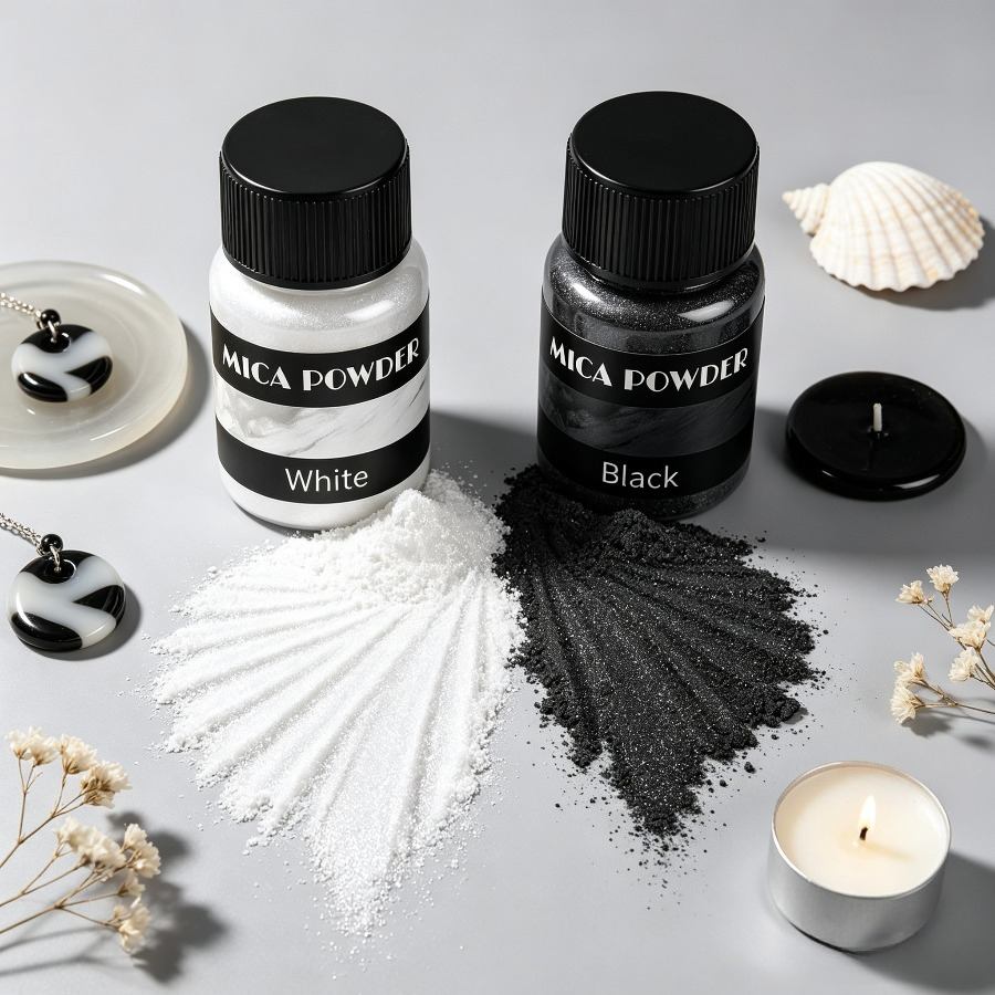 2/24 kleuren metaalpigmentpoed - Resin Pigment Set recensie en prijs