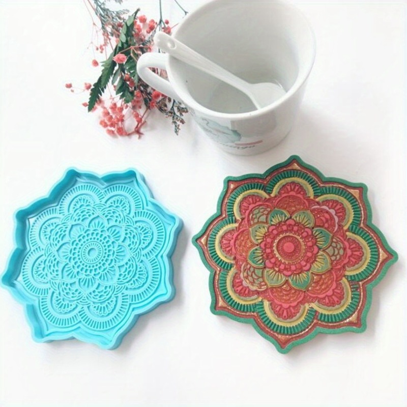 Mandala Coaster Siliconen Mal  - Resin Craft Ideas recensie en prijs