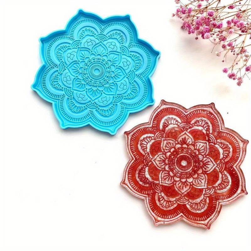 Mandala Coaster Siliconen Mal  - Resin Craft Ideas recensie en prijs