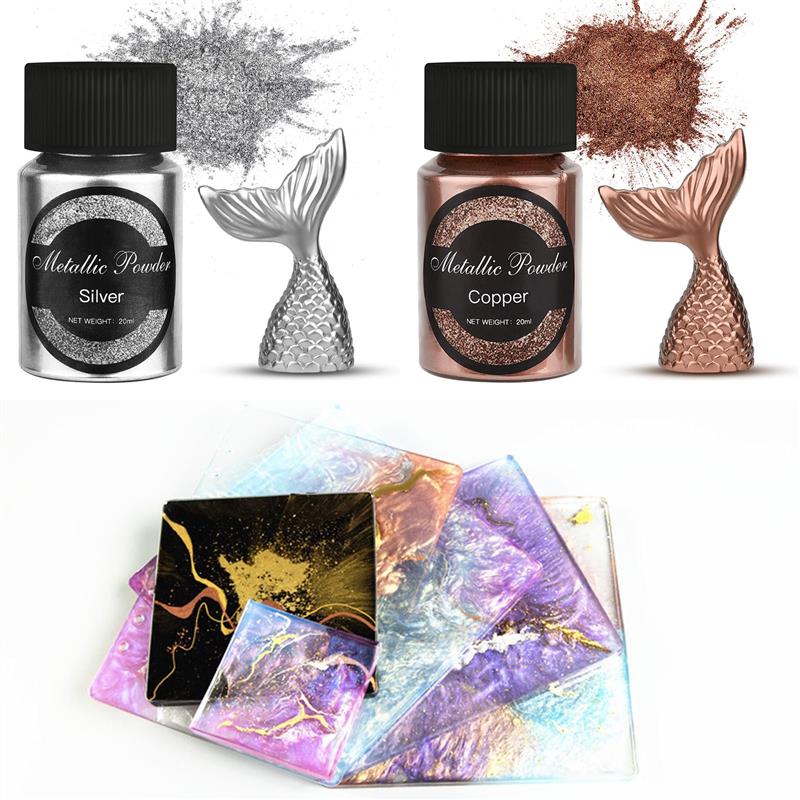 20 ml Shimmer Metallic Goud Zi - Resin Pigment Set recensie en prijs