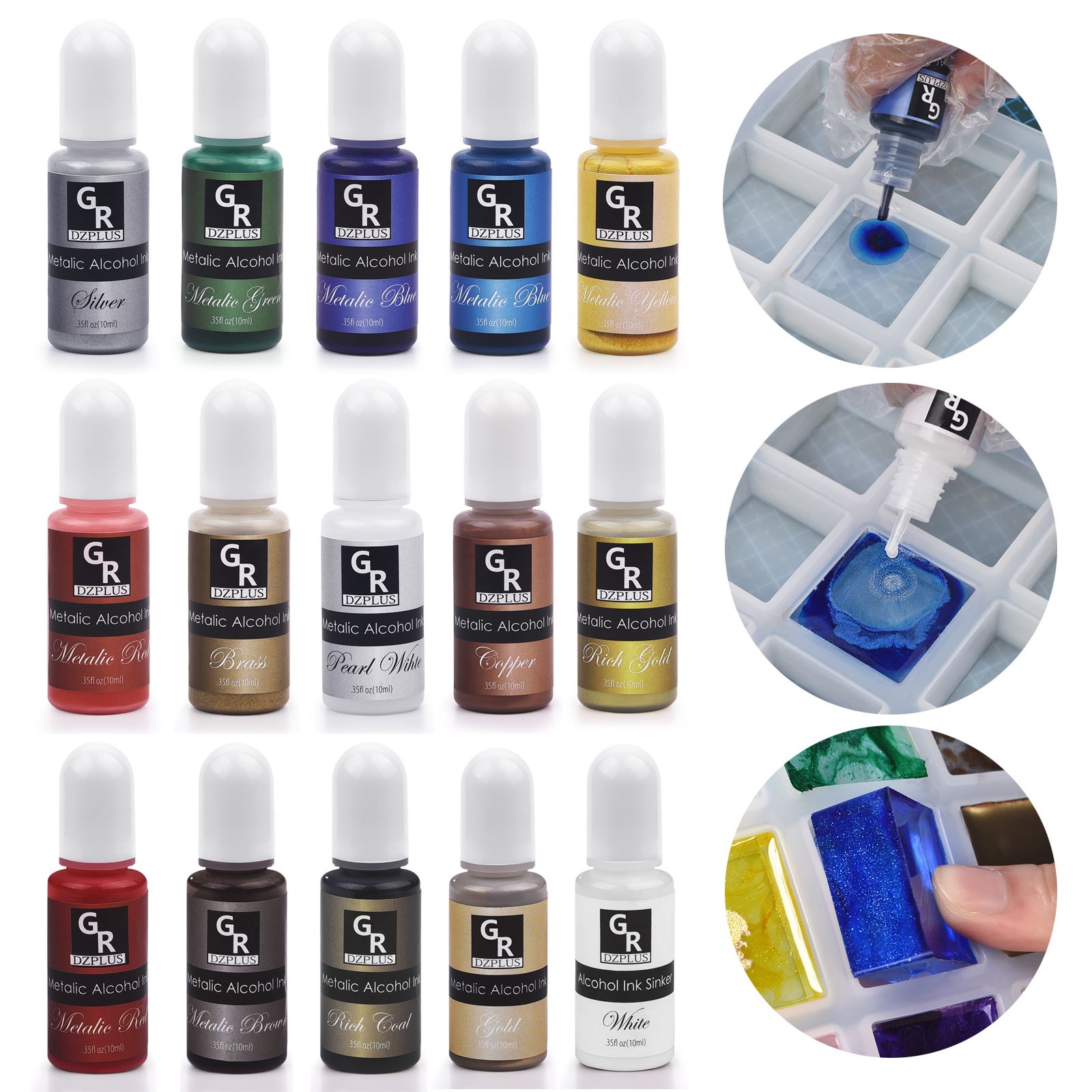 1 Set Hars Pigment Kit Art Ink - Resin Pigment Set recensie en prijs